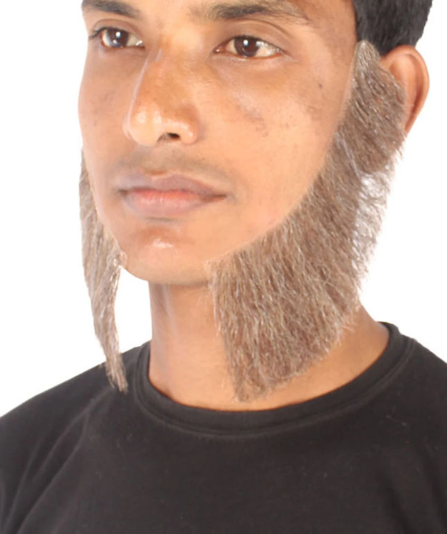 Men's Mutton Chops Side Burns | Human Facial Hair | Multiple Color | HPO 5 Men's Mutton Chops Side Burns | Human Facial Hair | Multiple Color | HPO