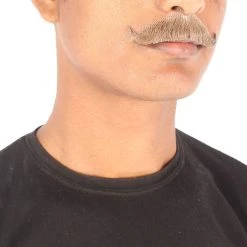 Men's Premium Imperial Human Facial Hair Mustache | HPO