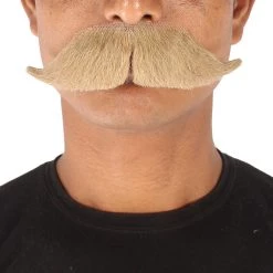 Premium Watson Human Facial Hair Mustache For Men | HPO 30 Premium Watson Human Facial Hair Mustache For Men | HPO