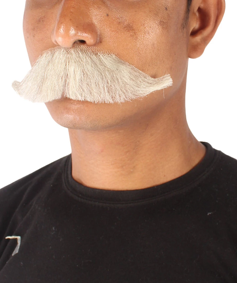 Premium Watson Human Facial Hair Mustache For Men | HPO 20 Premium Watson Human Facial Hair Mustache For Men | HPO