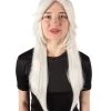 HPO Adult Women's Role-playing Anime Video Game White Wig