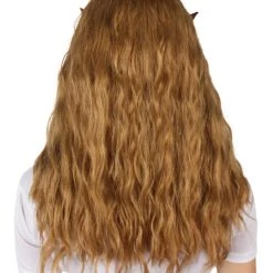 HPO Adult Women's Superhero Witch Wanda Golden Blonde Wig
