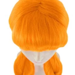 HPO Candy Girl Orange Womens Wig | Party Event Ready Cosplay Halloween Wig | Premium Breathable Capless Cap Women's