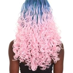 Women's Two Tone Lace Front Curls With Heart Curled Bangs | Nunique