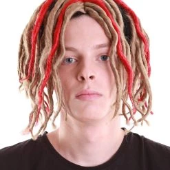 HPO Adult Men's Multiple Pump Hefner Rapper Dreadlock Wig