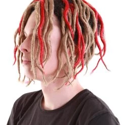 HPO Adult Men's Multiple Pump Hefner Rapper Dreadlock Wig