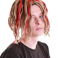 HPO Adult Men's Multiple Pump Hefner Rapper Dreadlock Wig
