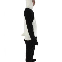 HPO Adult Men's Black And White Straight Long Jumpsuit Panda Costume Bundle 14 HPO Adult Men's Black And White Straight Long Jumpsuit Panda Costume Bundle