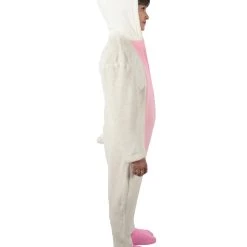 HPO Adult Women's White And Pink Dress Rabbit Costume Bundle