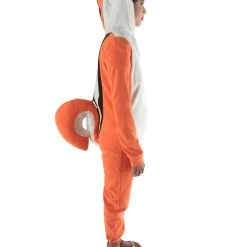 HPO Adult Women's Orange And White Jumpsuit Squirrel Costume Bundle 14 HPO Adult Women's Orange And White Jumpsuit Squirrel Costume Bundle