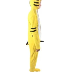 HPO Adult Women's Yellow And White Jumpsuit Tiger Costume Bundle 15 HPO Adult Women's Yellow And White Jumpsuit Tiger Costume Bundle
