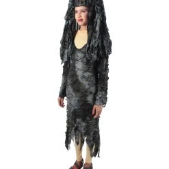 HPO Adult Women's Black Dreadful Style Costume Bundle 11 HPO Adult Women's Black Dreadful Style Costume Bundle