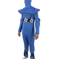 HPO Adult Men's Dark Blue Ninja Cosplay Costume Bundle 11 HPO Adult Men's Dark Blue Ninja Cosplay Costume Bundle