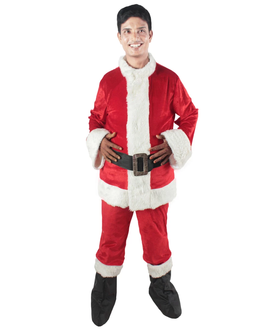 HPO Men's Christmas Santa Body Suit Costume Bundle 30 HPO Men's Christmas Santa Body Suit Costume Bundle