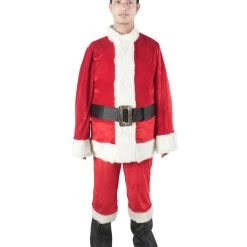 HPO Men's Christmas Santa Body Suit Costume Bundle 74 HPO Men's Christmas Santa Body Suit Costume Bundle