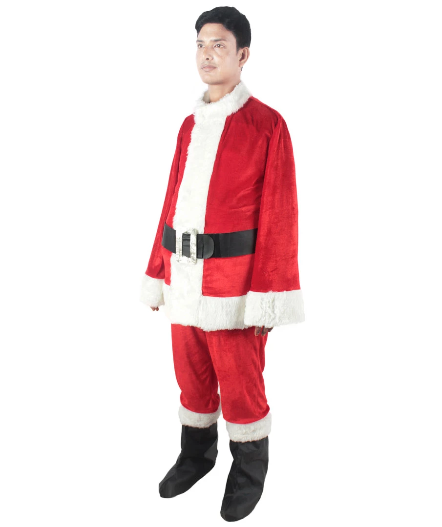 HPO Men's Christmas Santa Body Suit Costume Bundle 32 HPO Men's Christmas Santa Body Suit Costume Bundle