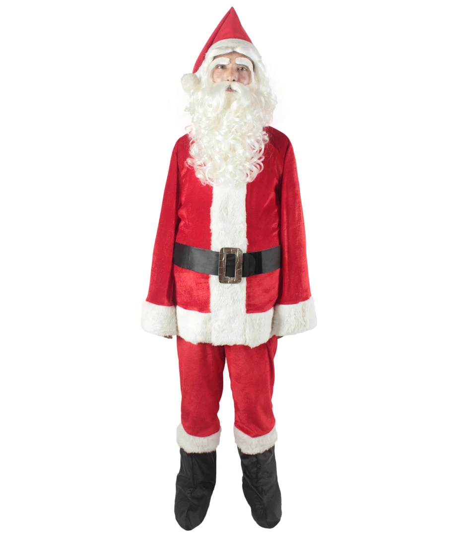 HPO Men's Christmas Santa Body Suit Costume Bundle 38 HPO Men's Christmas Santa Body Suit Costume Bundle