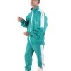 HPO Adult Unisex K-drama Survival Game TV Show Player Green Jumpsuit Cosplay Costume