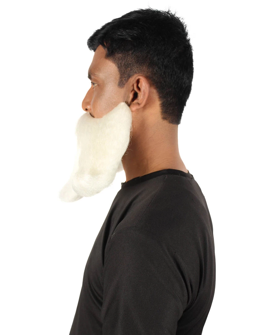 HPO Adult Men's Giant Twisted Wizard Champion Mustache And Beard, Multiple Color Options, Synthetic Fiber 22 HPO Adult Men's Giant Twisted Wizard Champion Mustache And Beard, Multiple Color Options, Synthetic Fiber