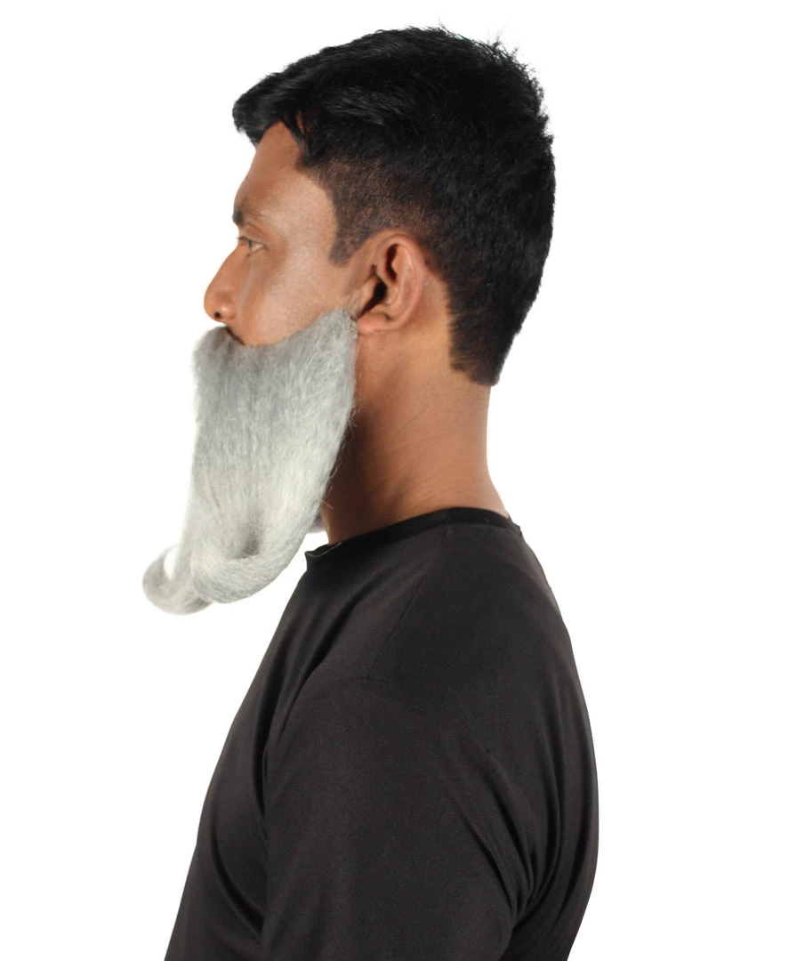 HPO Adult Men's Giant Twisted Wizard Champion Mustache And Beard, Multiple Color Options, Synthetic Fiber 29 HPO Adult Men's Giant Twisted Wizard Champion Mustache And Beard, Multiple Color Options, Synthetic Fiber