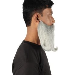 HPO Adult Men's Giant Twisted Wizard Champion Mustache And Beard, Multiple Color Options, Synthetic Fiber 61 HPO Adult Men's Giant Twisted Wizard Champion Mustache And Beard, Multiple Color Options, Synthetic Fiber