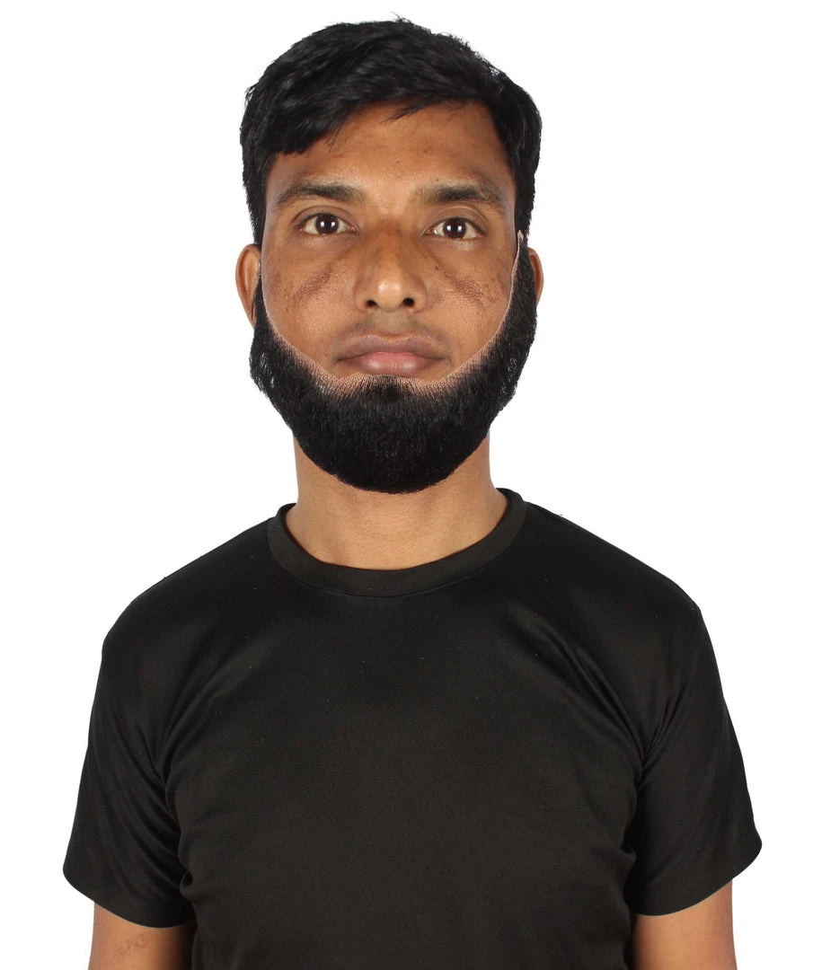 HPO Adult Men's Western Chin Curtain Style Long Beard Set | Multiple Colors 6 HPO Adult Men's Western Chin Curtain Style Long Beard Set | Multiple Colors