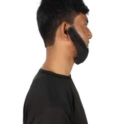 HPO Adult Men's Western Chin Curtain Style Long Beard Set | Multiple Colors 18 HPO Adult Men's Western Chin Curtain Style Long Beard Set | Multiple Colors