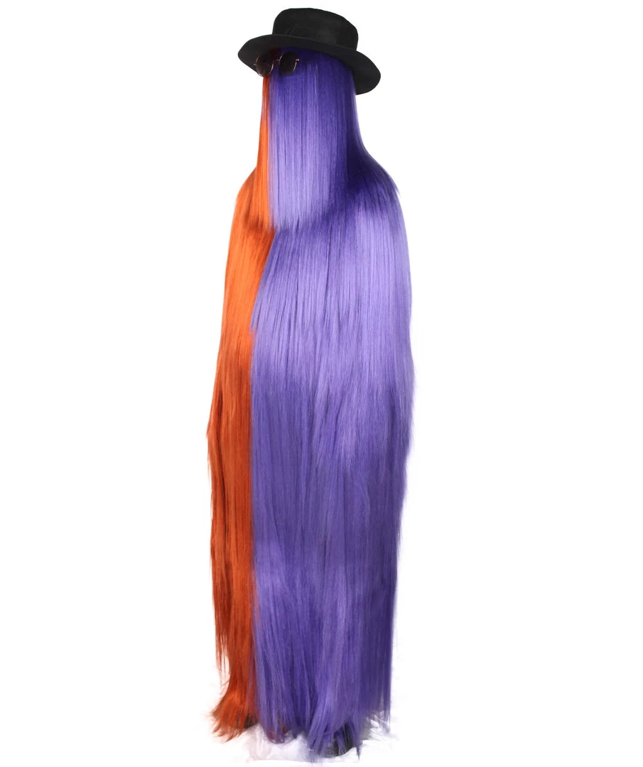 HPO Premium Adults Men's/Women's Dapper Creature Playboy Mixed Gold Tinsel Costume & Wig 7 HPO Premium Adults Men's/Women's Dapper Creature Playboy Mixed Gold Tinsel Costume & Wig