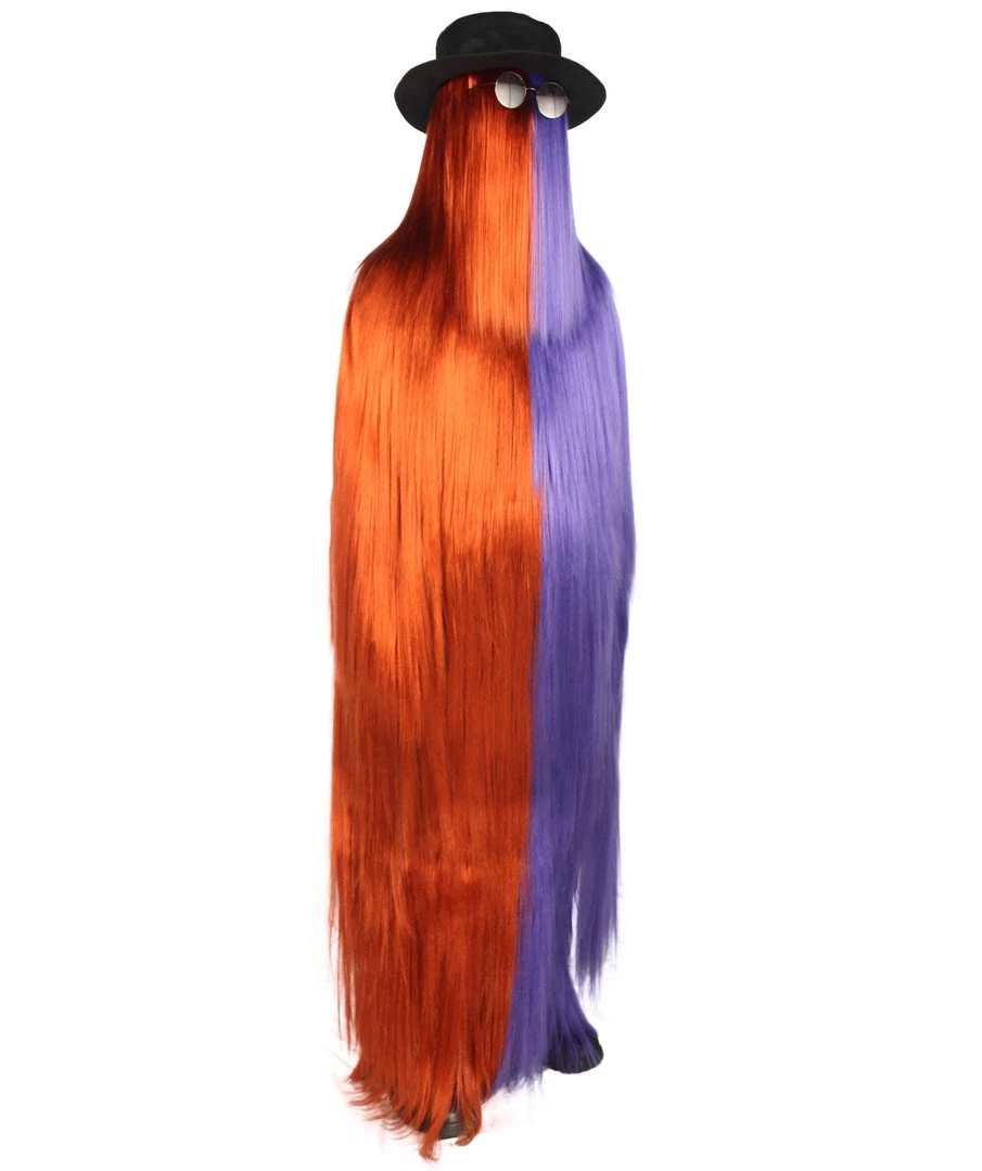 HPO Premium Adults Men's/Women's Dapper Creature Playboy Mixed Gold Tinsel Costume & Wig 15 HPO Premium Adults Men's/Women's Dapper Creature Playboy Mixed Gold Tinsel Costume & Wig