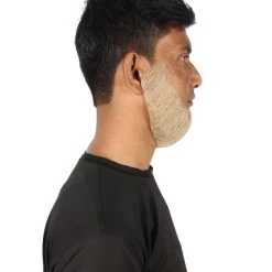HPO Adult Men's Chin Curtain Style Long Beard Set | Multiple Color Options | HPO