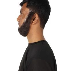 HPO Adult Men's Chin Curtain Style Long Beard Set | Multiple Color Options | HPO