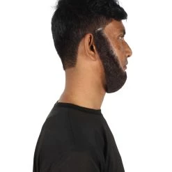 HPO Adult Men's Chin Curtain Style Long Beard Set | Multiple Color Options | HPO