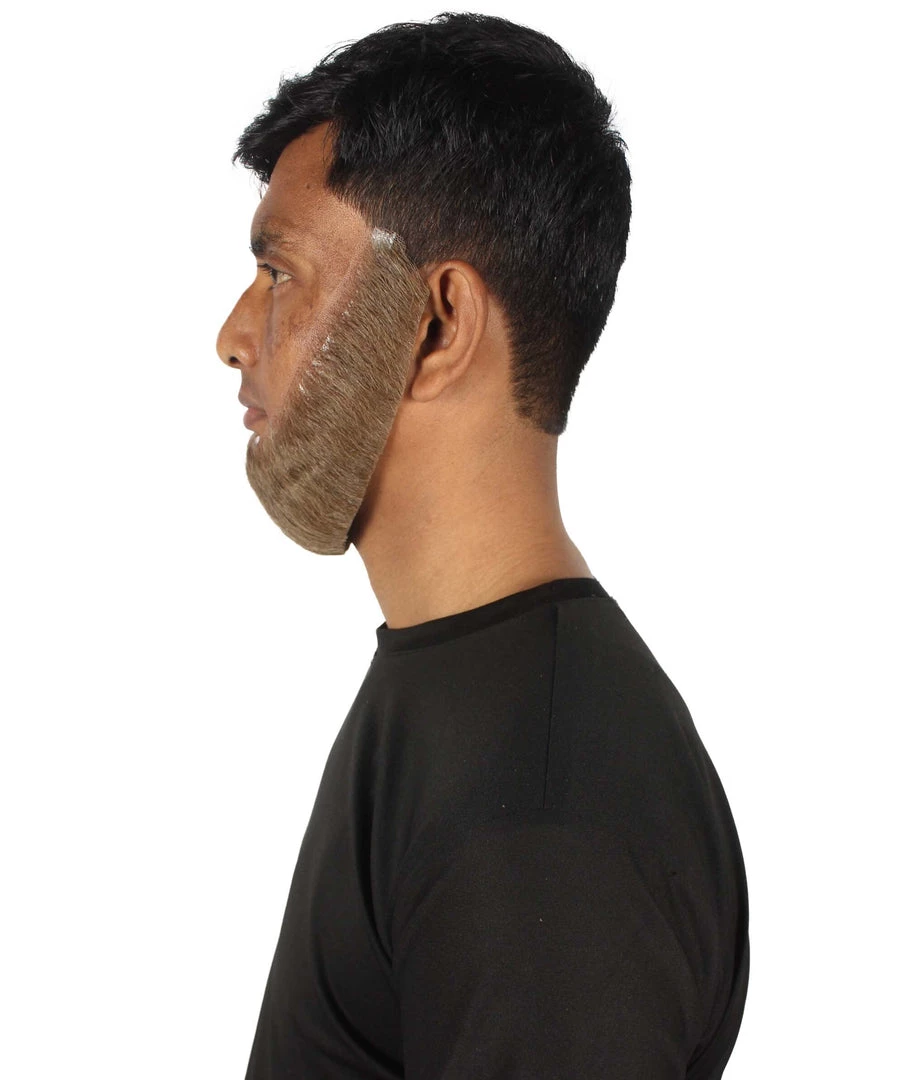 HPO Adult Men's Western Chin Curtain Style Long Beard Set | Multiple Colors 8 HPO Adult Men's Western Chin Curtain Style Long Beard Set | Multiple Colors