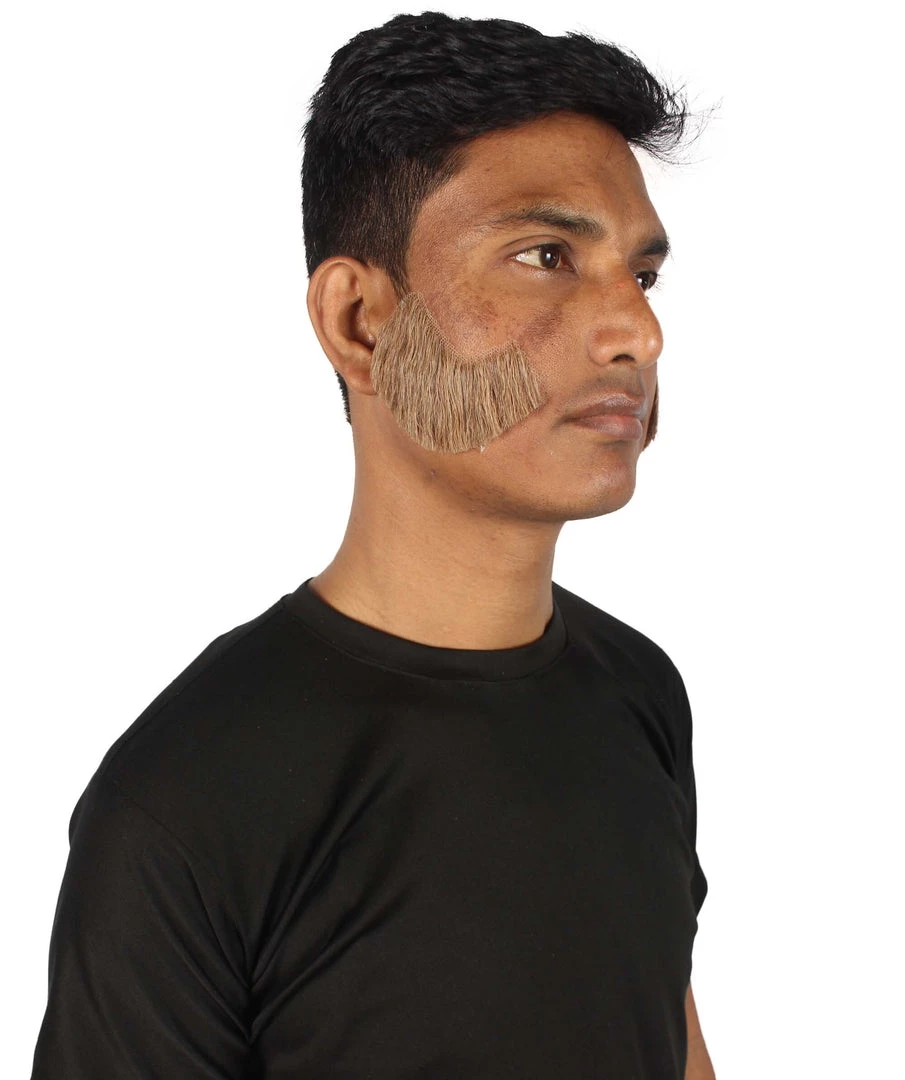 HPO Adult Men's Fake Facial Hair Mutton Chops Side Burns Set | Multiple Colors 39 HPO Adult Men's Fake Facial Hair Mutton Chops Side Burns Set | Multiple Colors