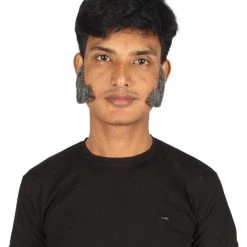 HPO Adult Men's Fake Facial Hair Mutton Chops Side Burns Set | Multiple Colors 83 HPO Adult Men's Fake Facial Hair Mutton Chops Side Burns Set | Multiple Colors