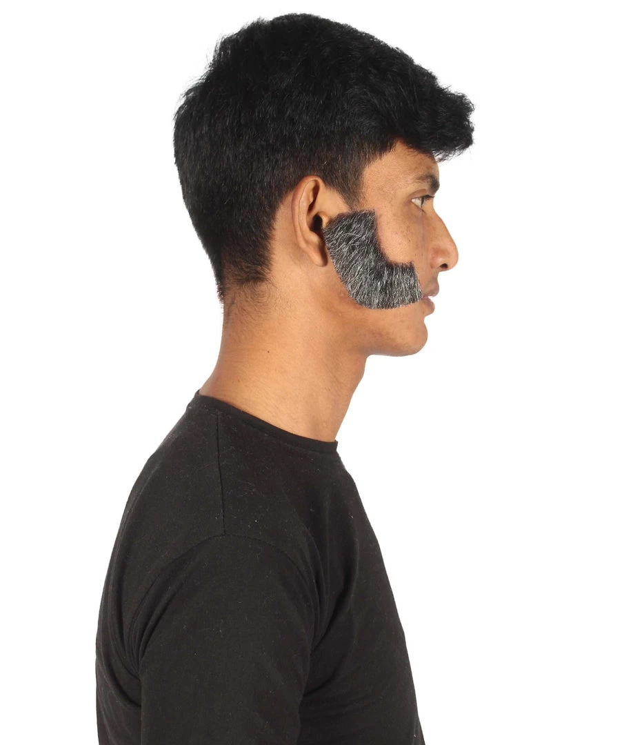 HPO Adult Men's Fake Facial Hair Mutton Chops Side Burns Set | Multiple Colors 43 HPO Adult Men's Fake Facial Hair Mutton Chops Side Burns Set | Multiple Colors