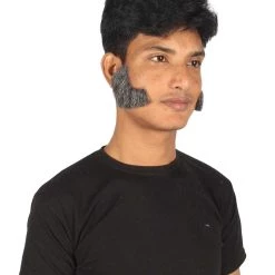 HPO Adult Men's Fake Facial Hair Mutton Chops Side Burns Set | Multiple Colors 87 HPO Adult Men's Fake Facial Hair Mutton Chops Side Burns Set | Multiple Colors