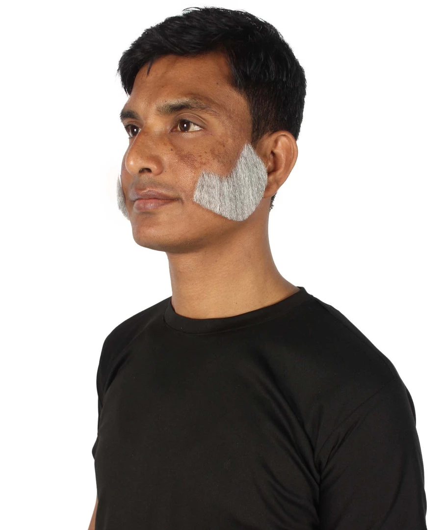 HPO Adult Men's Fake Facial Hair Mutton Chops Side Burns Set | Multiple Colors 26 HPO Adult Men's Fake Facial Hair Mutton Chops Side Burns Set | Multiple Colors