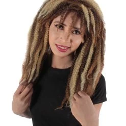 HPO Adult Women's Long Dreadlock Wig | Multiple Color Options