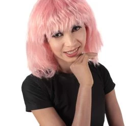 HPO Women's Shoulder Length Bangs Wavy Cosplay Wig | Multiple Color Options 52 HPO Women's Shoulder Length Bangs Wavy Cosplay Wig | Multiple Color Options