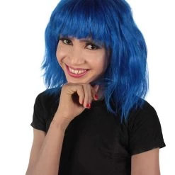 HPO Women's Shoulder Length Bangs Wavy Cosplay Wig | Multiple Color Options 58 HPO Women's Shoulder Length Bangs Wavy Cosplay Wig | Multiple Color Options