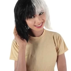 HPO Women's Shoulder Length Bangs Wavy Cosplay Wig | Multiple Color Options 71 HPO Women's Shoulder Length Bangs Wavy Cosplay Wig | Multiple Color Options