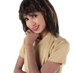 HPO Women's Shoulder Length Bangs Wavy Cosplay Wig | Multiple Color Options 75 HPO Women's Shoulder Length Bangs Wavy Cosplay Wig | Multiple Color Options
