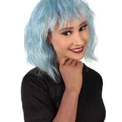 HPO Women's Shoulder Length Bangs Wavy Cosplay Wig | Multiple Color Options 78 HPO Women's Shoulder Length Bangs Wavy Cosplay Wig | Multiple Color Options