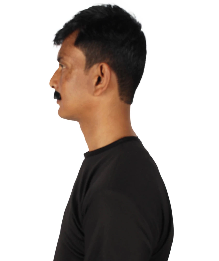 HPO Adult Men's Movie Borat Fake Human Hair Mustache | Multi Color Options 8 HPO Adult Men's Movie Borat Fake Human Hair Mustache | Multi Color Options