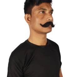 HPO Adult Men's Fake Imperial Human Hair Mustache | Multiple Color Options 29 HPO Adult Men's Fake Imperial Human Hair Mustache | Multiple Color Options