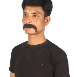 Men's Horseshoe Human Hair Mustache | Facial Hair Multiple Colors Option | HPO 92 Men's Horseshoe Human Hair Mustache | Facial Hair Multiple Colors Option | HPO