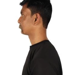 Men's Horseshoe Human Hair Mustache | Facial Hair Multiple Colors Option | HPO 103 Men's Horseshoe Human Hair Mustache | Facial Hair Multiple Colors Option | HPO