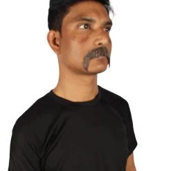 Men's Horseshoe Human Hair Mustache | Facial Hair Multiple Colors Option | HPO 110 Men's Horseshoe Human Hair Mustache | Facial Hair Multiple Colors Option | HPO