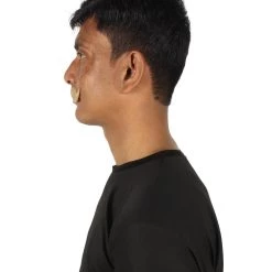 HPO Adult Men's Fake Imperial Human Hair Mustache | Multiple Color Options